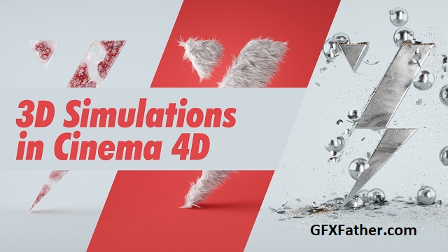 Motion Design School 3D Simulations in Cinema 4D Free Download