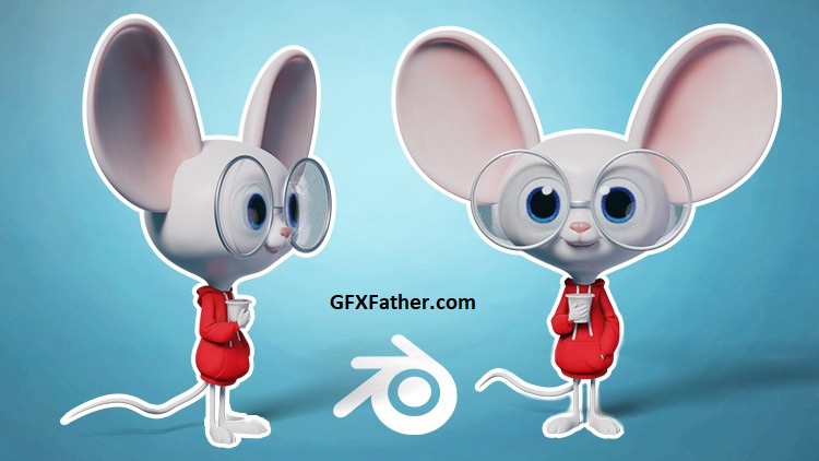 Absolute Beginners 3D character in Blender course Free Download