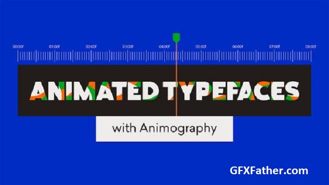 Motion Design School Animated Typefaces with Animography Free Download