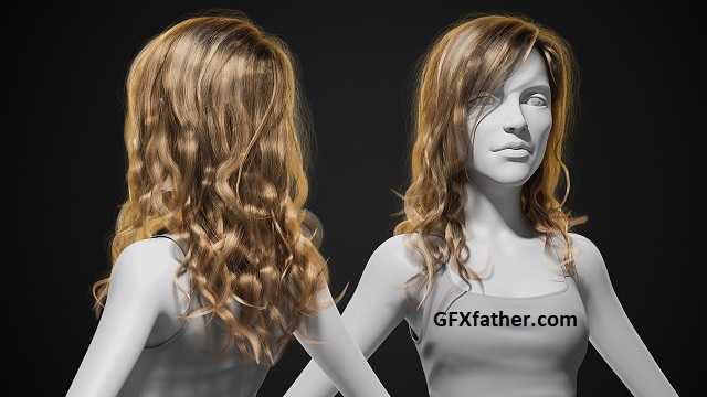 CGCookie Styling and Rendering Long Hair with Blender and Cycles Free Download