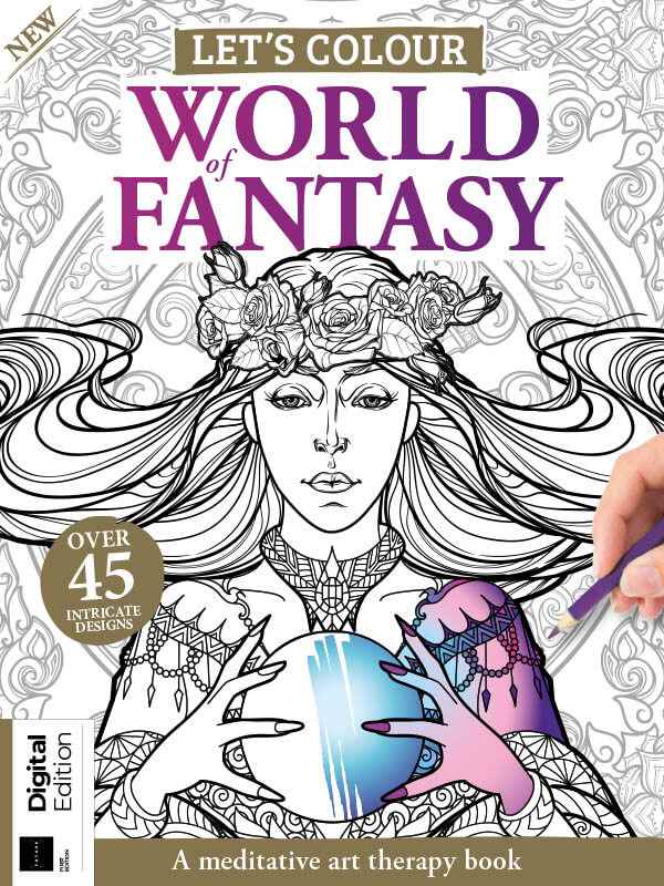 Lets Colour World of Fantasy 1st Edition 2021 Pdf free Download