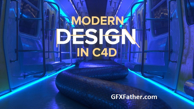 Motion Design School Modern Design in Cinema 4D Free Download