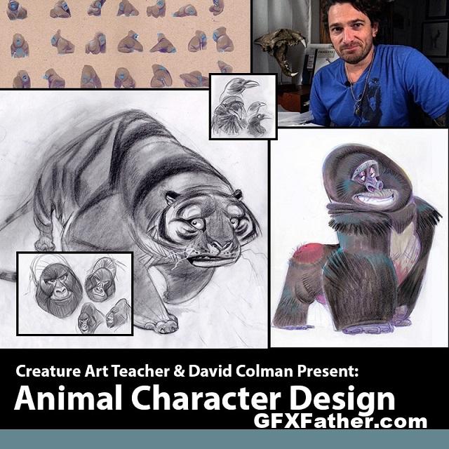 CreatureArtTeacher Animal Character Design with David Colman Free Download