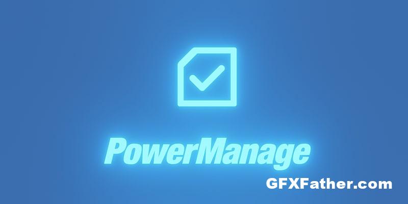 Power Manage Blender Addon Free Download