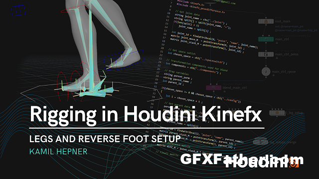 CGCircuit Rigging in Houdini Kinefx Free Download