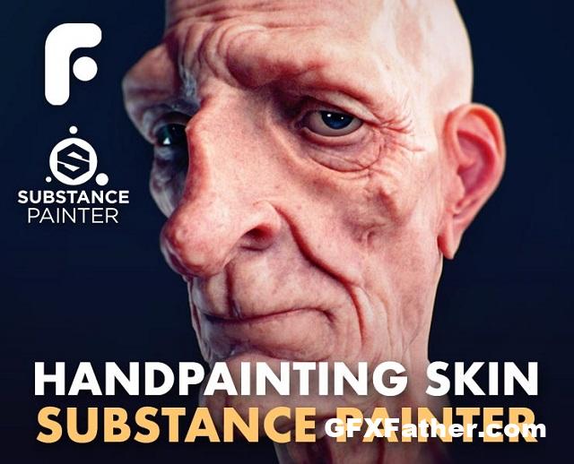FlippedNormals Handpainting Skin Textures in Substance Painter Free Download