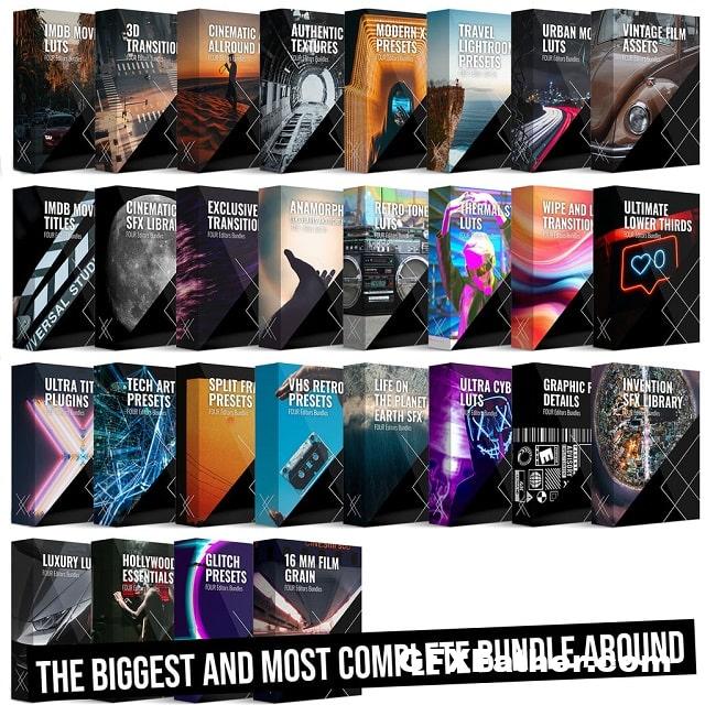 Foureditors Platinum Bundle: Complete All in 1 Free Download