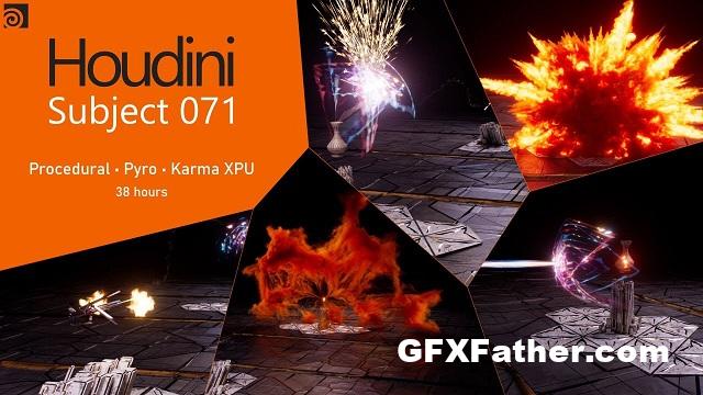 SideFX Houdini FFF SUBJECT 071 Free Download