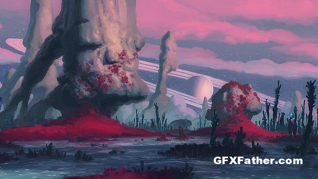 CGCookie Creating a SciFi Environment Illustration Free Download