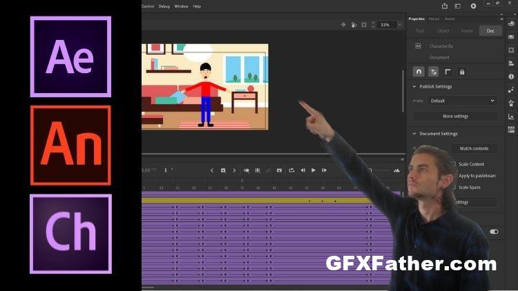 Pack starter After Effects Animate Character Animator Free Download