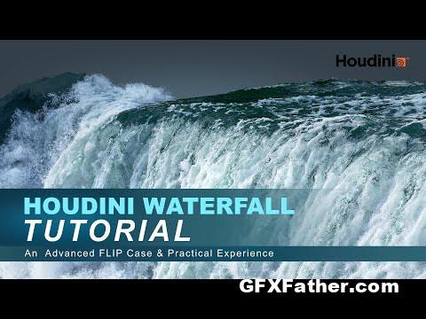 VFXGrace Houdini Tutorial Waterfall Simulation