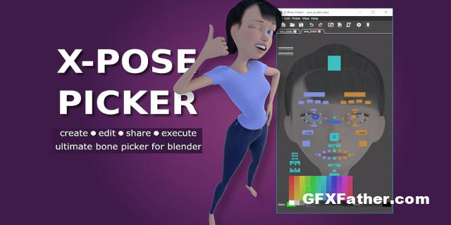 X Pose Picker Blender Addon