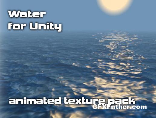 Animated Water Texture Pack Unity Asset