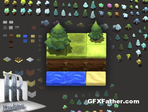 Environment Sprite Pack Top Down Tileset Unity Asset