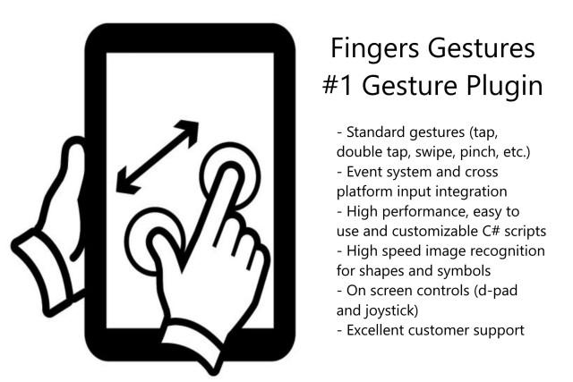Fingers Touch Gestures for Unity Asset