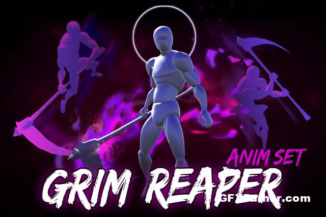 Grim reaper Set Unity Asset