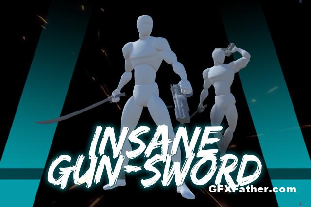 InsaneGun Sword Set Unity Asset