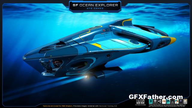 Scifi Ocean Explorer Unity Asset