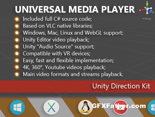UMP Pro Win Mac Linux WebGL Unity Asset