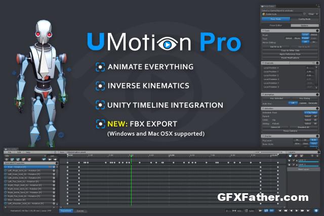 UMotion Pro Animation Editor Unity Asset