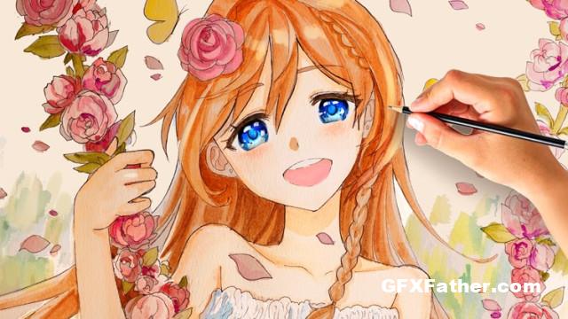 Udemy Anime Academy Traditional Anime Drawing