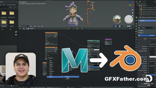 Udemy From Maya to Blender Blender Basics for Maya user – GFXFather