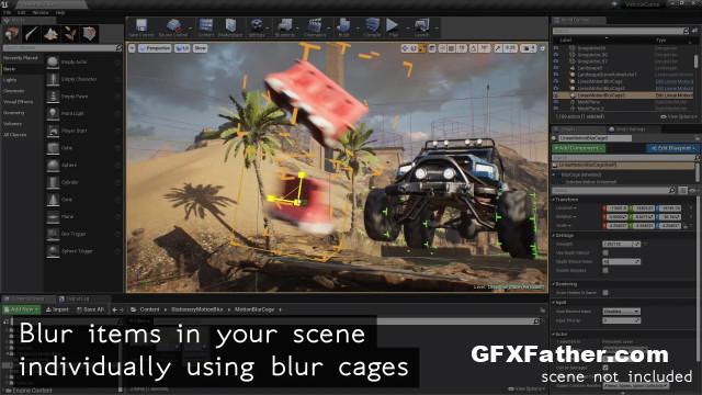 Unreal Engine Custom Motion Blur