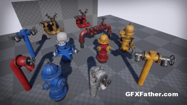 Unreal Engine Fire Hydrant Package