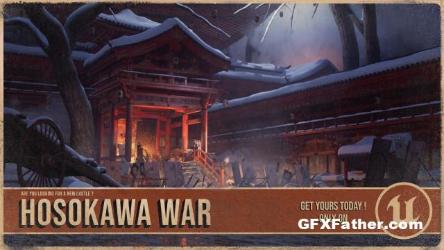 Unreal Engine Marketplace Hosokawa War Feudal Japan Challenge