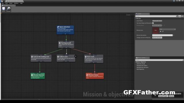 Unreal Engine Mission & Objectives