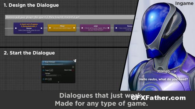 Unreal Engine Narrative Quest and Dialogue Editor