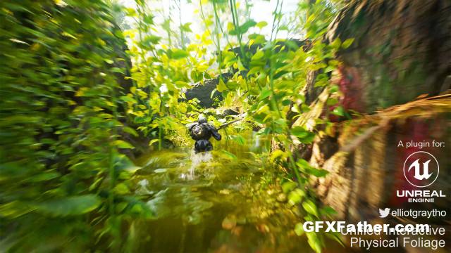 Unreal Engine UIPF - Unified Interactive Physical Foliage