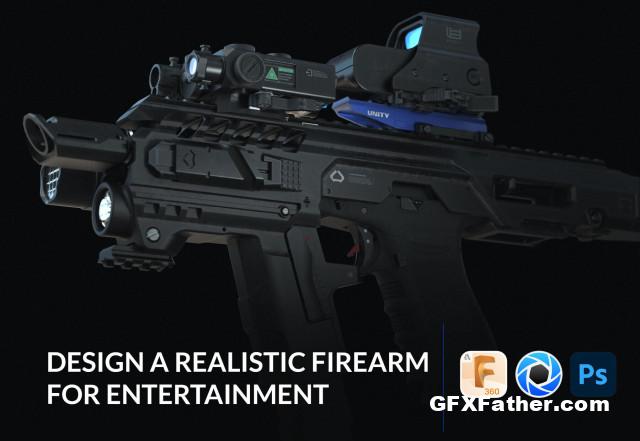 ArtStation Design a realistic firearm for entertainment