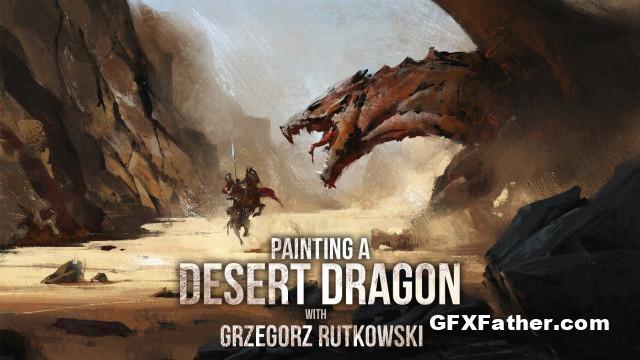 Artstation Desert Dragon demo