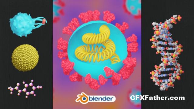 Udemy Blender for Scientists learn 3D scientific Illustration
