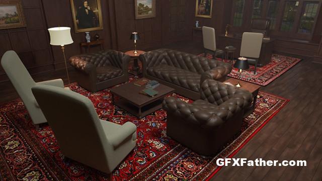 Udemy Create A Victorian Room With Blender And Substance Painter
