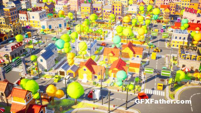 Unreal Engine Stylized - Town