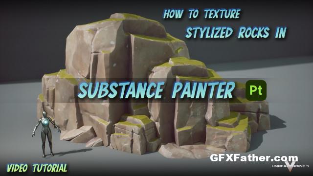 ArtStation How to Texture Stylized Rocks in Substance Painter
