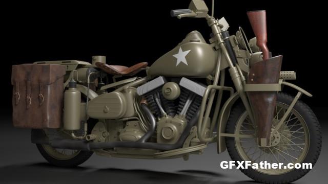 Udemy Create Captain America'S Motorcycle With Blender