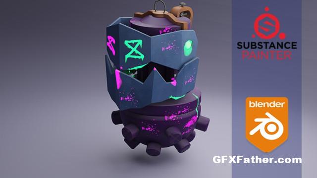 Udemy Create a Jinx Grenade in Blender and Substance Painter
