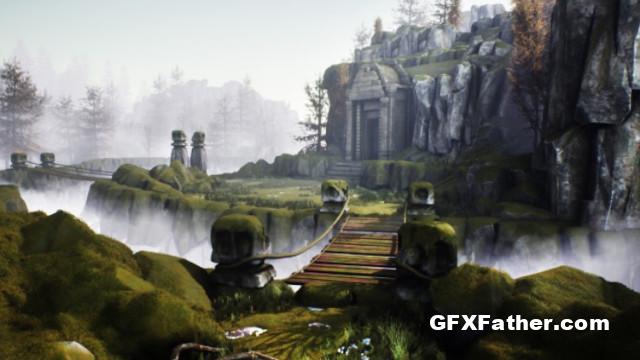 Udemy Realistic Fantasy Game Environment In Maya & Unreal Engine