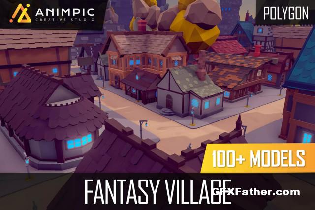 Unity Asset POLY Fantasy Village v1.0