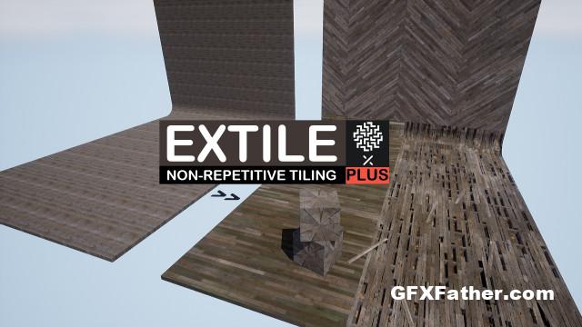 Unreal Engine EXTILE PLUS Non-repetitive tiling master materials and functions (4.24 - 4.27, 5.0)