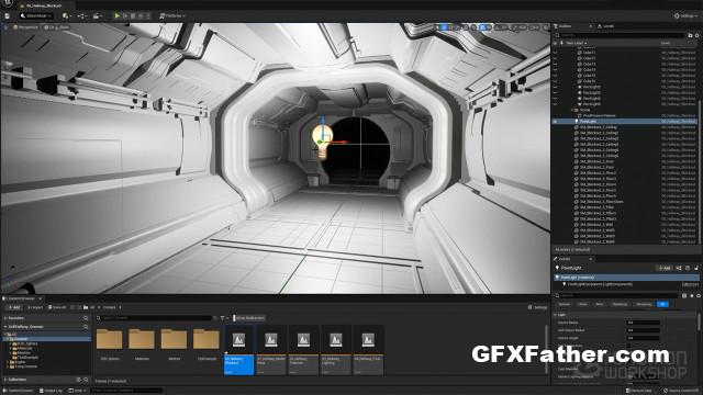Gnomon Workshop Creating A Sci-fi Hallway In Unreal Engine 5