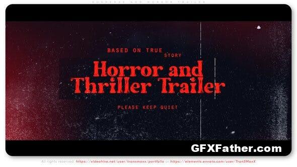 After Effects Suspense and Horror Trailer 39510932
