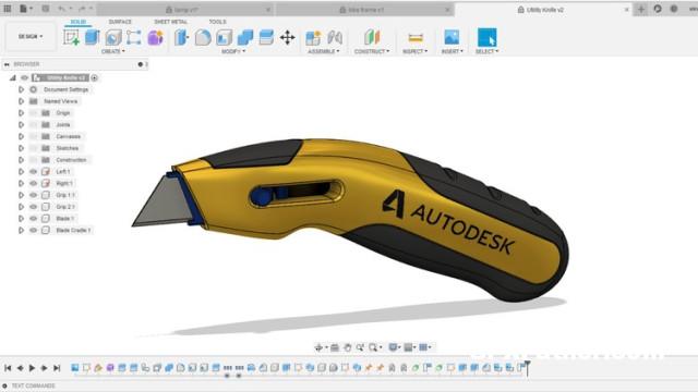 Udemy 3d printing and designing with Fusion 360 Beginner to Pro