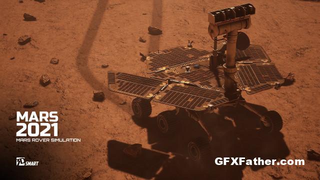 Unreal Engine Mars Rover Simulator (4.20 - 4.27)