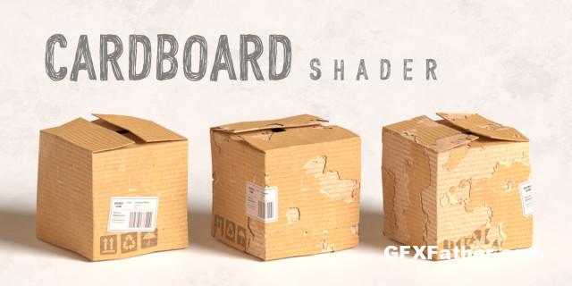 Cardboard Shader Blender Addon