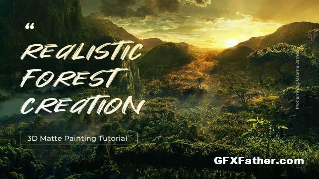 Wingfox 3D Matte Painting Tutorial Realistic Forest Creation