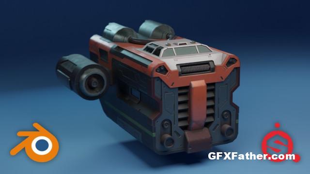 Udemy Sci-fi Vehicle Creation with Blender and Substance Painter